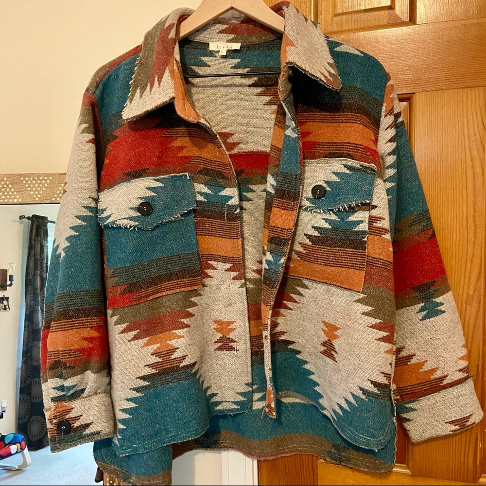 Southwestern shacket